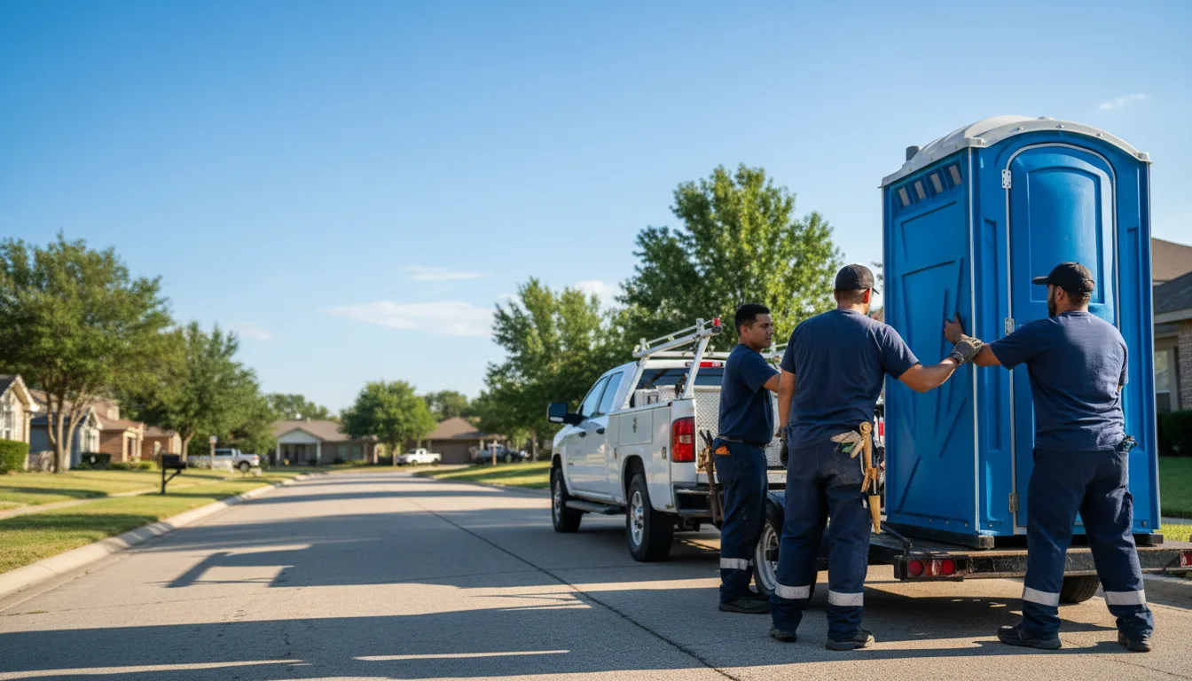 Portable Toilet Rental in Estelline, TX near me